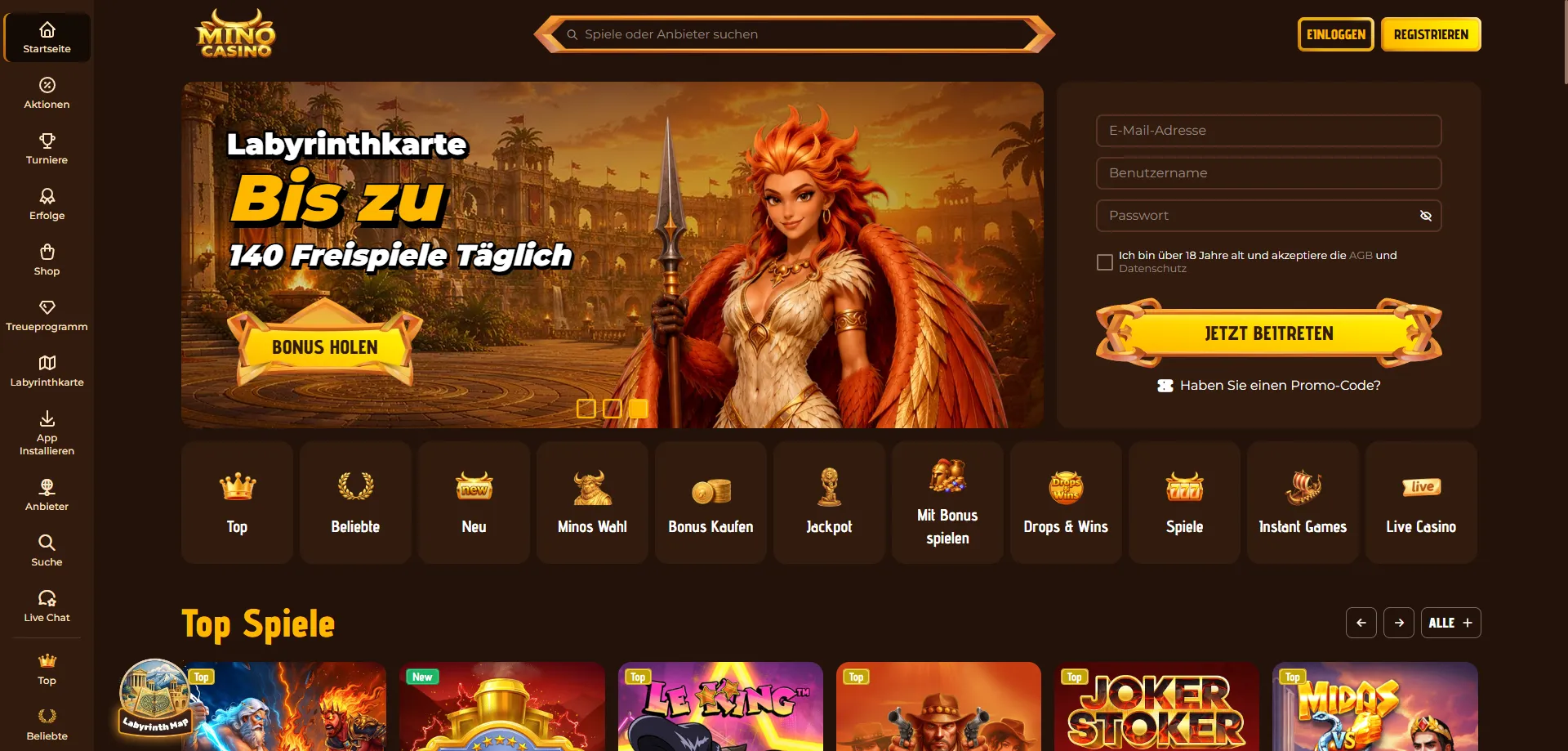 Mino Casino casinò online — panoramica della piattaforma italiana